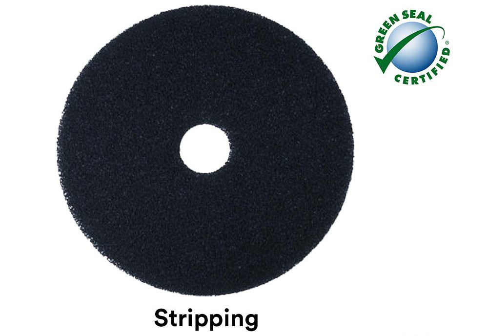 3M Black Stripping Pad 7200