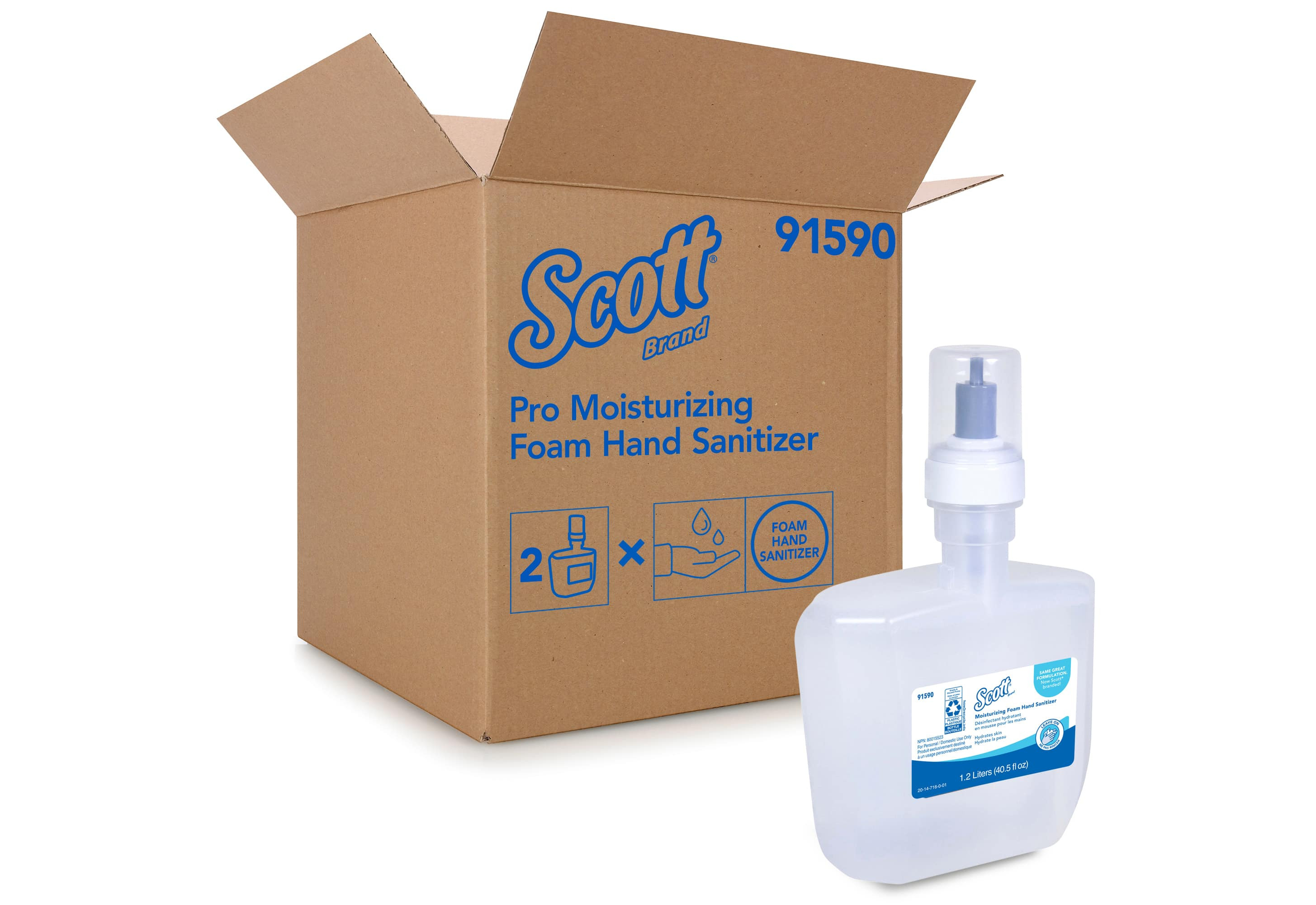 SCOTT® Moisturizing Foam Hand Sanitizer